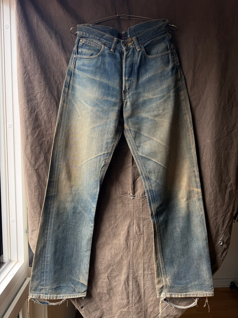 1980s Lee Cowboy Corrosion fade